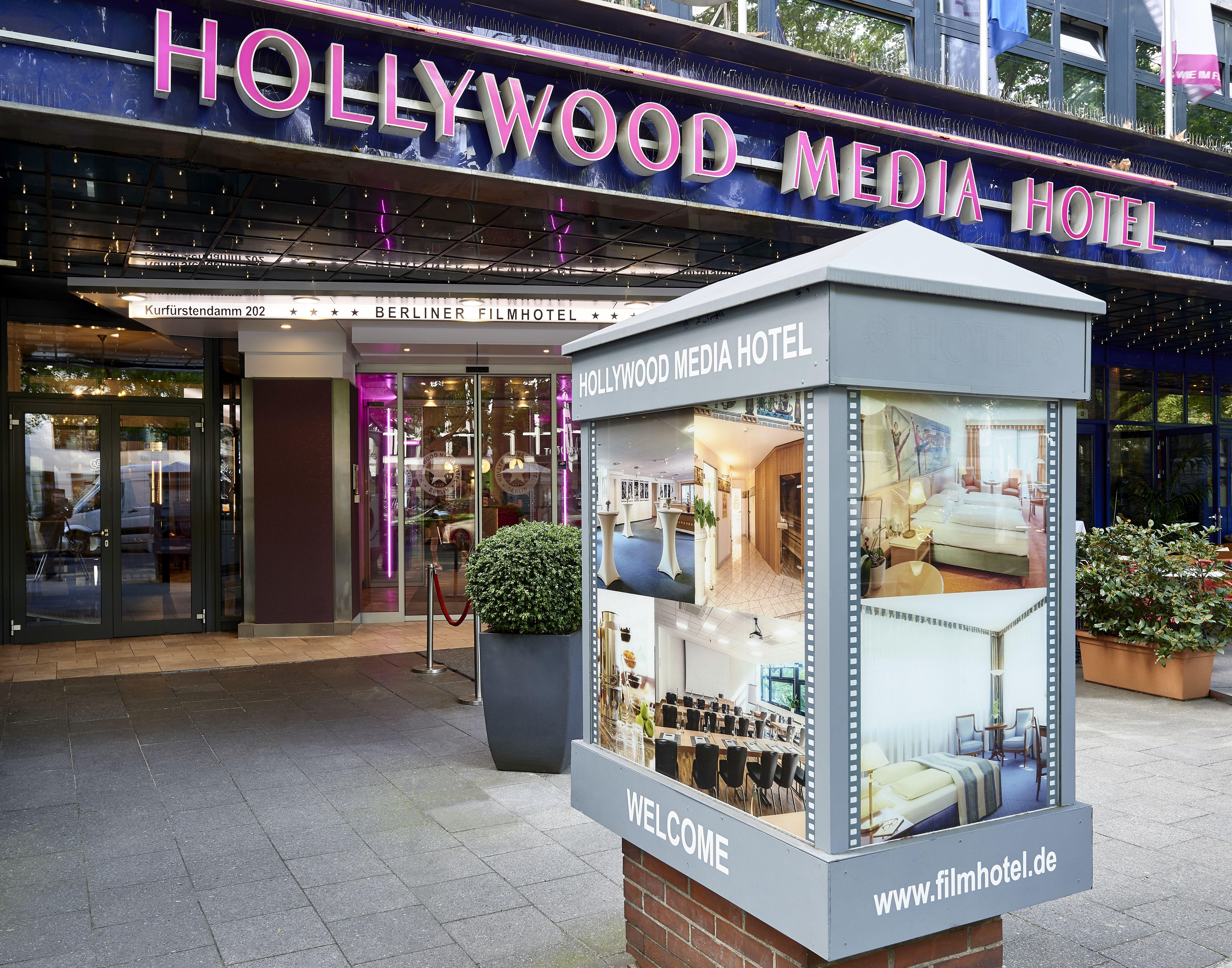 Hollywood Media Hotel Am Kurfurstendamm Berlim Exterior foto